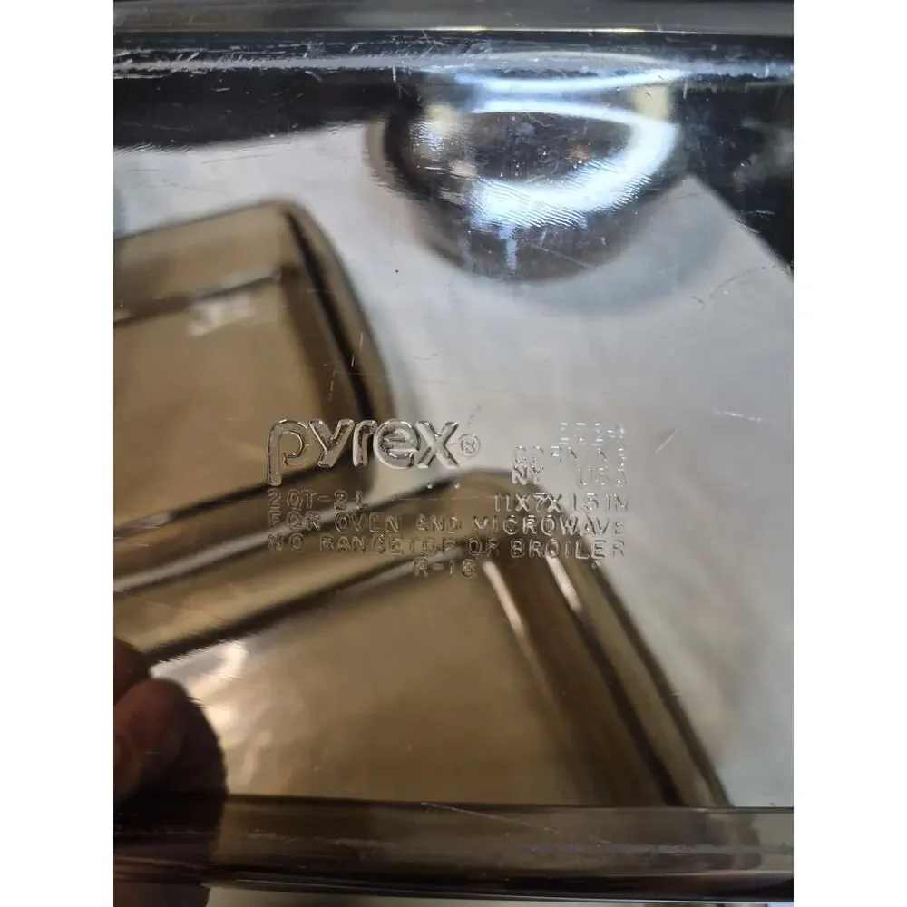 Pyrex 8 Piece Harvest Amber Brown Baking Dishes Oven Cookery Set Vintage
